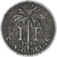 Monnaie, Congo Belge, Franc, 1924, TB, Cupro-nickel, KM:20 - 1910-1934: Albert I.