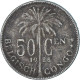 Monnaie, Congo Belge, 50 Centimes, 1925, TB, Cupro-nickel, KM:23 - 1910-1934: Albert I