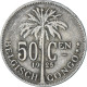 Monnaie, Congo Belge, 50 Centimes, 1925, TB, Cupro-nickel, KM:23 - 1910-1934: Albert I.