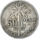 Monnaie, Congo Belge, 50 Centimes, 1925, TTB, Cupro-nickel, KM:23 - 1910-1934: Albert I