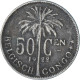 Monnaie, Congo Belge, 50 Centimes, 1922, TTB, Cupro-nickel, KM:23 - 1910-1934: Albert I.
