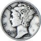 États-Unis, Mercury Dime, Dime, 1943, Philadelphie, TB+, Argent, KM:140 - 1916-1945: Mercury