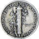 États-Unis, Mercury Dime, Dime, 1944, San Francisco, TB+, Argent, KM:140 - 1916-1945: Mercury (kwik)