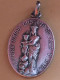 Médaille Religieuse En Argent Massif - Hangers