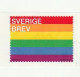 Sweden Sverige - 2016 - Pride Flag - 1v. ** Mi 3123, Sn 2774, Yt 3100, Sg 2996, AFA 3086 - Unused Stamps