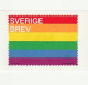 Sweden Sverige - 2016 - Pride Flag - 1v. ** Mi 3123, Sn 2774, Yt 3100, Sg 2996, AFA 3086 - Nuovi