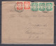 Danzig 1938 , 2x5 Pfg Und 3x10 Pfg, Auf Brief Nach The Rosicrucian Fellowship In California USA.(D3610), - Storia Postale