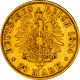 Allemagne-Ville Libre DHambourg 20 Mark 1884 Hambourg - 5, 10 & 20 Mark Or