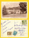 CPA DISTRICT DE GRANDSON - LES ROCHATS SUR PROVENCE Skieurs Sur La Neige 1952 + TIMBRES TAXES - Grandson