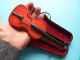 MINI VIOOL Violin Met STRIJKSTOK / ARCHET >> 20 Cm. >> NO More Info ( See Foto For Details ) Case Total  +/- 24 Cm.! - Musical Instruments