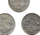 AUSTRALIE  Georges V  Six Pence  Lot De 3  (m,sy)   1921-1924-1925 TB - Unclassified