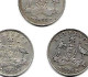 AUSTRALIE  Georges V  Six Pence  Lot De 3  (m,sy)   1921-1924-1925 TB - Non Classés