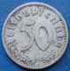 GERMANY - 50 Reichspfennig 1939 F KM# 96 III Reich (1933-1945) - Edelweiss Coins - 50 Reichspfennig