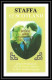 638 Staffa 1986 Wedding Of Prince Andrew And Sarah Ferguson Essai (proof) Overprint Gold  - Scotland