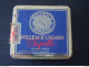 Willem II Cigars 20 Sigretto Holland Boîte En Metal Pour Cigares Blikken Doos Voor Sigaren 9 X 8,5 X 1,6 Cm - Bodegas Para Puros (vacios)