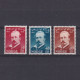 NIGER 1949, Sc# 295-297, Alexander L. Kielland, MH - Unused Stamps