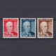 NIGER 1951, Sc# 318-320, Arne Garborg, MH - Ongebruikt