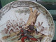 Delcampe - Assiette Faience Creil & Montereau XIXème Nos Sous-Offs 1790-1890. Guerre 1870 - Creil Montereau (FRA)