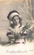 ENFANT - Portrait D'une Petite Fille - HartelijKegeluKwenschen - Carte Postale Ancienne - Abbildungen