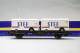 REE - WAGON UFR Biporteur STEF SNCF Ep. III Réf. WB-636 Neuf NBO HO 1/87 - Vagoni Merci