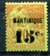 Martinique      16 * - Unused Stamps