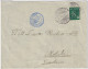FINLAND - 1940 - Censor Mark On Cover From JAKOBSTAD To Motala, Sweden Franked 50p - Storia Postale