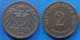 GERMANY - 2 Pfennig 1906 F KM# 16 Empire (1871-1918) - Edelweiss Coins - 2 Pfennig