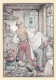 ANTON PIECK -  Le Barbier - De Barbier - Carte Double - Pieck, Anton