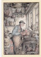 ANTON PIECK - De Koperslager- Carte Double - Pieck, Anton