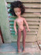 Delcampe - Rare Poupée Sylvette Cathie Bella Noire Années 70 - Dolls