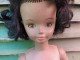 Delcampe - Rare Poupée Sylvette Cathie Bella Noire Années 70 - Dolls