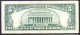 USA 5 Dollars 1993 B  - VF+ # P- 491 < B - New York NY > - Billetes De La Reserva Federal (1928-...)