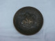 Vintage Souvenir Bronze Plate Han Asparuh #1480 - Cobre