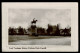 Ref 1632 - 1912 Real Photo Postcard - Lord Tredegar Statue - Cathays Park Cardiff - Wales - Glamorgan