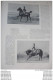 Delcampe - 1899 EQUITATON RACES ANGLAISES / CONCOURS DE JUMENTS A TARBES / HAUTE ECOLE JEANNE GRISOLLE / AUTOMOBILE / YACHTING.. - 1850 - 1899