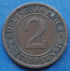 GERMANY - 2 Rentenpfennig 1924 A KM# 31 Weimar Republic Rentenmark Coinage (1923-1929) - Edelweiss Coins - 2 Rentenpfennig & 2 Reichspfennig