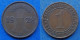 GERMANY - 1 Reichspfennig 1928 A KM# 37 Weimar Republic Reichsmark Coinage (1924-1938) - Edelweiss Coins - 1 Rentenpfennig & 1 Reichspfennig