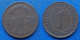 GERMANY - 1 Reichspfennig 1929 D KM# 37 Weimar Republic Reichsmark Coinage (1924-1938) - Edelweiss Coins - 1 Renten- & 1 Reichspfennig