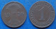 GERMANY - 1 Reichspfennig 1936 A KM# 37 Weimar Republic Reichsmark Coinage (1924-1938) - Edelweiss Coins - 1 Renten- & 1 Reichspfennig