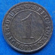GERMANY - 1 Reichspfennig 1936 F KM# 37 Weimar Republic Reichsmark Coinage (1924-1938) - Edelweiss Coins - 1 Renten- & 1 Reichspfennig