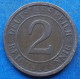 GERMANY - 2 Reichspfennig 1924 A KM# 38 Weimar Republic Reichsmark Coinage (1924-1938) - Edelweiss Coins - 2 Renten- & 2 Reichspfennig