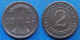 GERMANY - 2 Reichspfennig 1924 F KM# 38 Weimar Republic Reichsmark Coinage (1924-1938) - Edelweiss Coins - 2 Rentenpfennig & 2 Reichspfennig