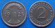 GERMANY - 2 Reichspfennig 1925 A KM# 38 Weimar Republic Reichsmark Coinage (1924-1938) - Edelweiss Coins - 2 Rentenpfennig & 2 Reichspfennig