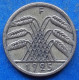 GERMANY - 5 Reichspfennig 1925 F KM# 39 Weimar Republic Reichsmark Coinage (1924-1938) - Edelweiss Coins - 5 Rentenpfennig & 5 Reichspfennig