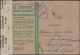 GRANDE BRETAGNE - ENVELOPPE ACTIVE SERVICE POUR MARRAKECH FRENCH MAROCCO - CAHET ET BANDE DE CENSURE PC90 - LE 18-7-1946 - Postmark Collection