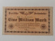 Allemagne, Eine Million Mark 1923 - 1 Million Mark