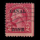 CANAL ZONE.1925-6. ”A“  Sharp Pointed Tops.2c.SCOTT 84.USED - Zona Del Canale / Canal Zone