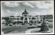 REAL PHOTO POSTCARD LOURENÇO MARQUES MAPUTO TRAIN RAILWAY CENTRAL STATION BUS MOÇAMBIQUE AFRICA CARTE POSTALE - Mozambique