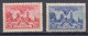 Australie 1936 Yvert 107 / 108 ** Neufs Sans Charniere. Centenaire De La Colonie D'Australie Du Sud - Neufs