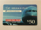 Mint USA UNITED STATES America Prepaid Telecard Phonecard, United Airlines Mileage Plus $50 PhoneCard,Set Of 1 Mint Card - Colecciones